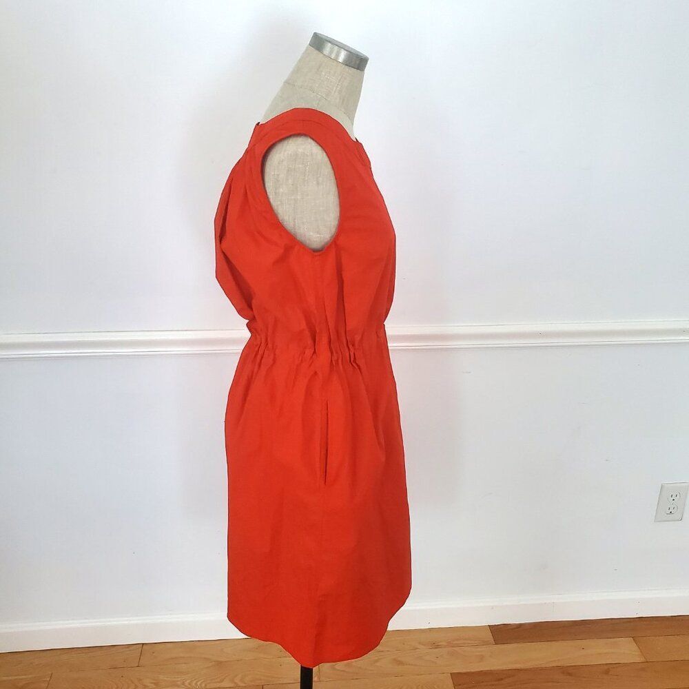 LUCYWILD Garmentory RED Shift DRESS Japanese Cotton  Size XS~ NWOT! ~ RET:$515 - Picture 3 of 15